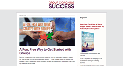 Desktop Screenshot of groupcoachingsuccess.com